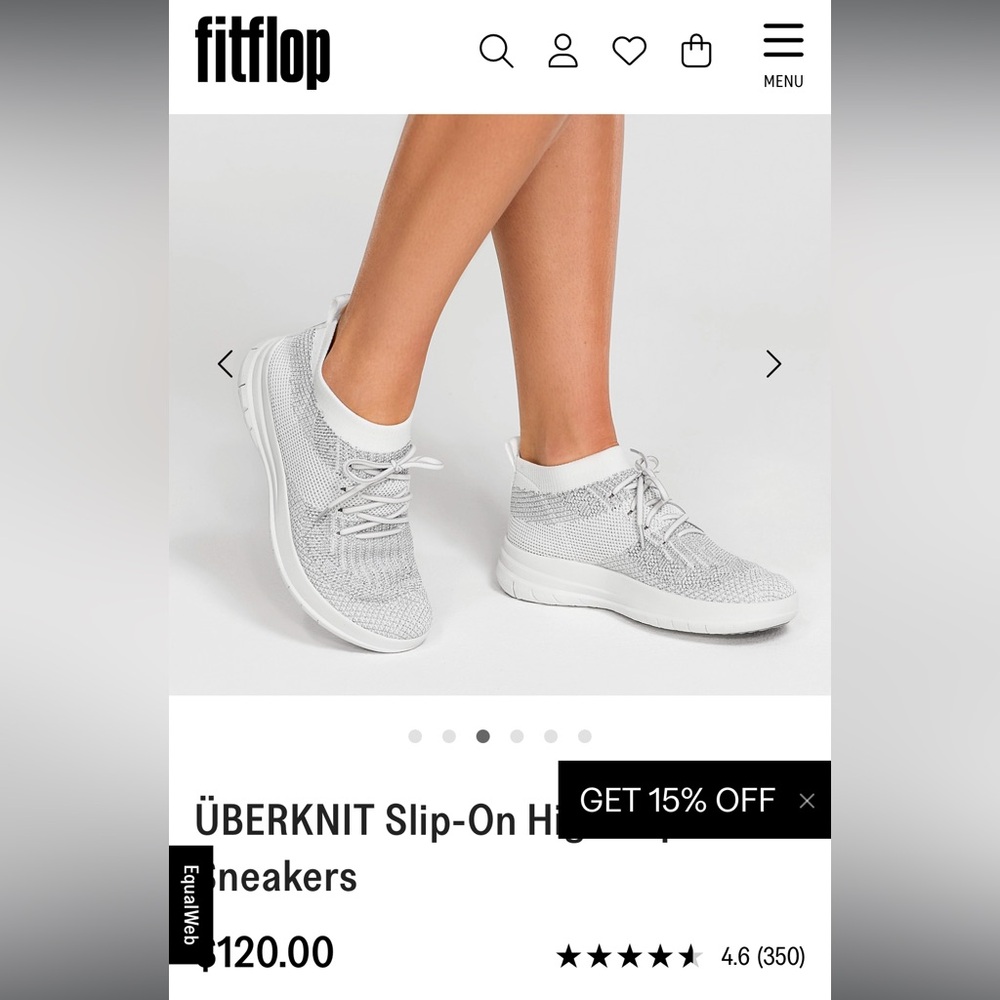 NEW FitFlop slip on sneakers! Perfect for walking, running by and the Gym!